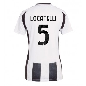 Billiga Juventus Manuel Locatelli #5 Hemmatröja Dam 2024-25 Kortärmad